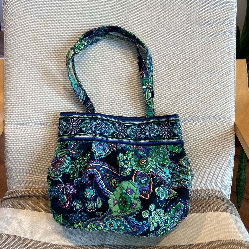 Vera Bradley Morgan Tote - Blue Rhapsody